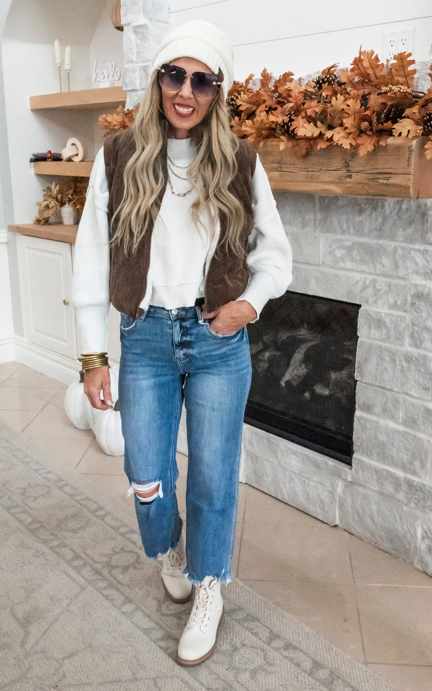 High Rise Dad Denim Jeans | Lovervet by Vervet - Final Sale