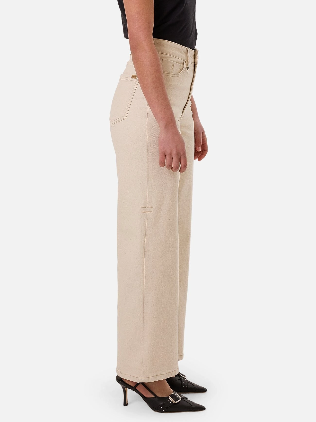Holly Stretch Jean - Ecru