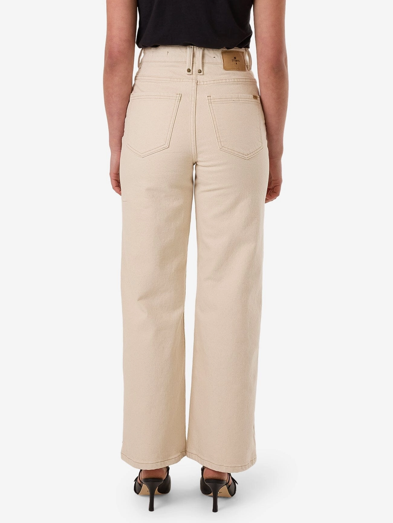 Holly Stretch Jean - Ecru