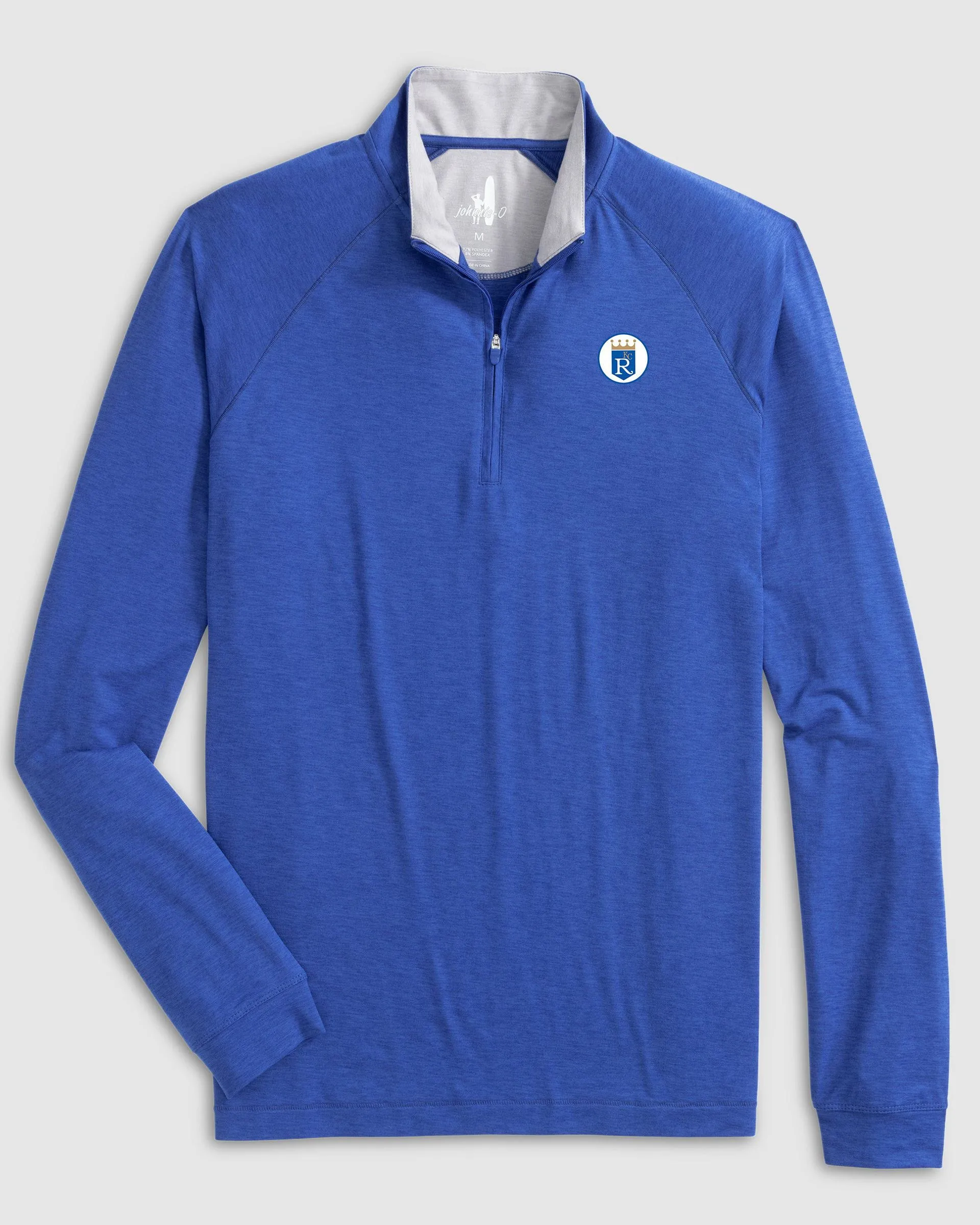 Kansas City Royals Freeborne Performance 1/4 Zip - Cooperstown Logo