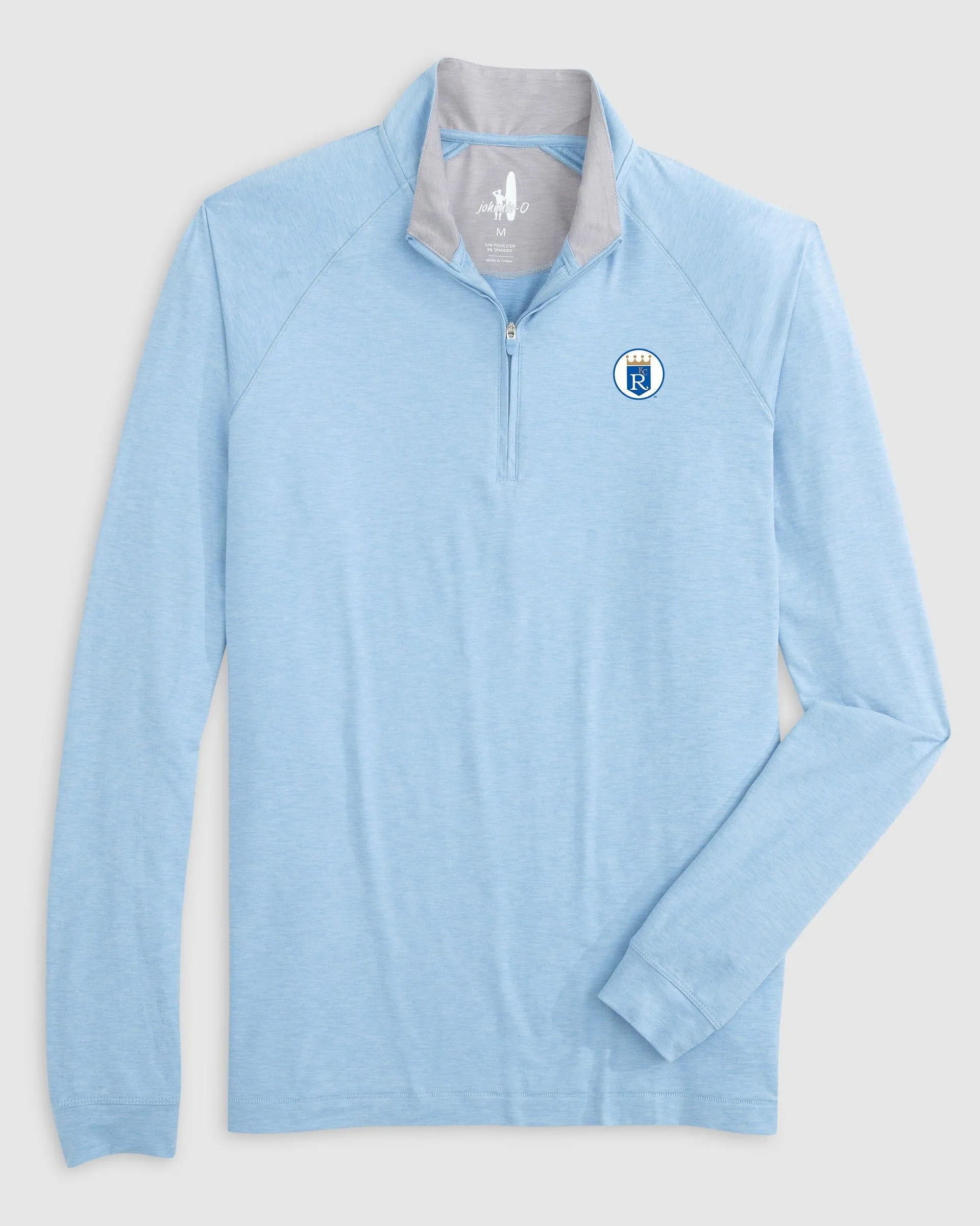 Kansas City Royals Freeborne Performance 1/4 Zip - Cooperstown Logo