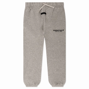 Kid's Fleece Essential Sweatpant - Heather Gray