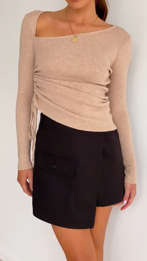 Kingsford Cargo Skort - Black