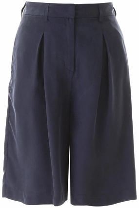 L'Autre Chose Pleated Bermuda Shorts