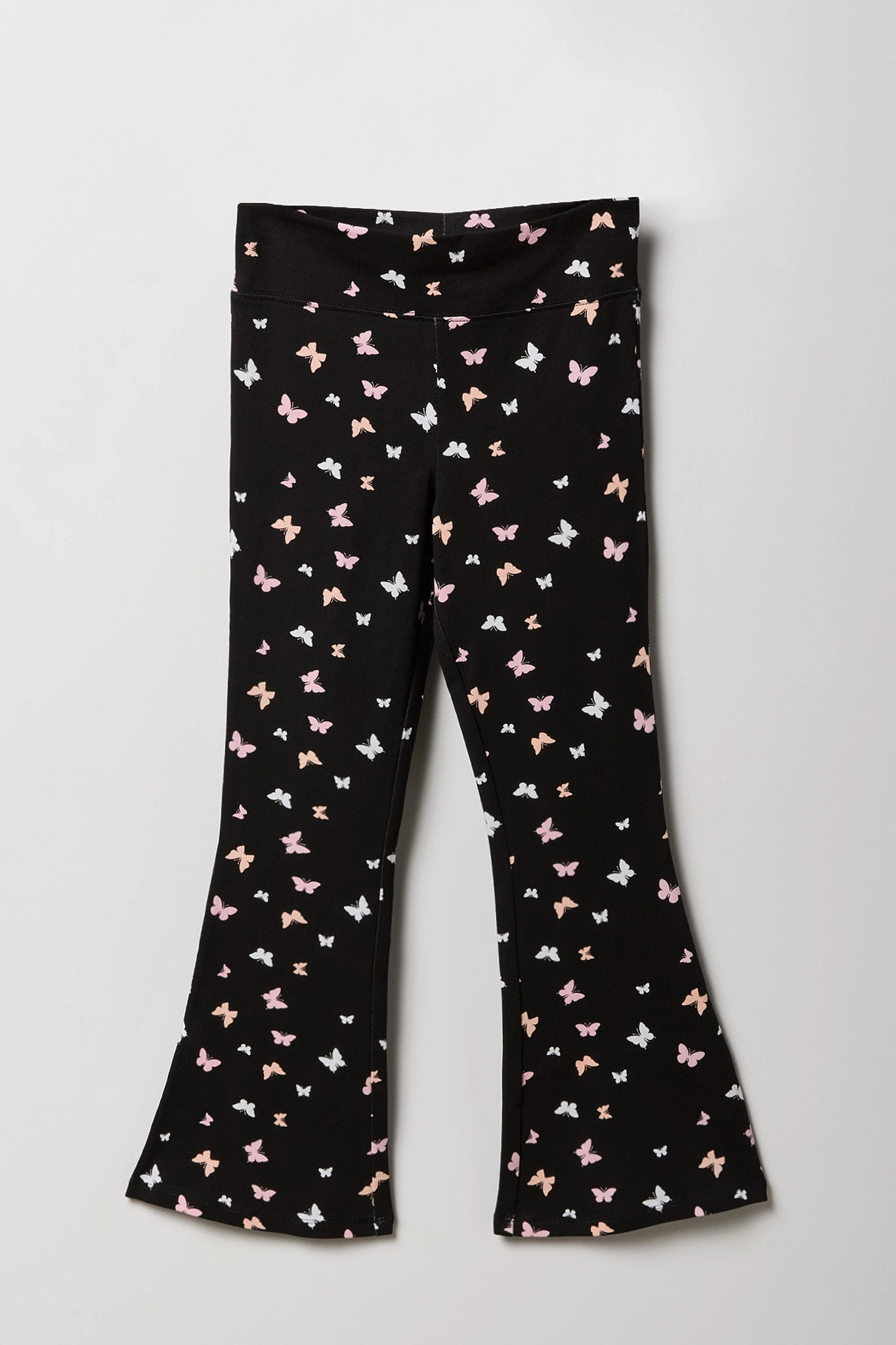 Legging à jambe évasée imprimé pour fille