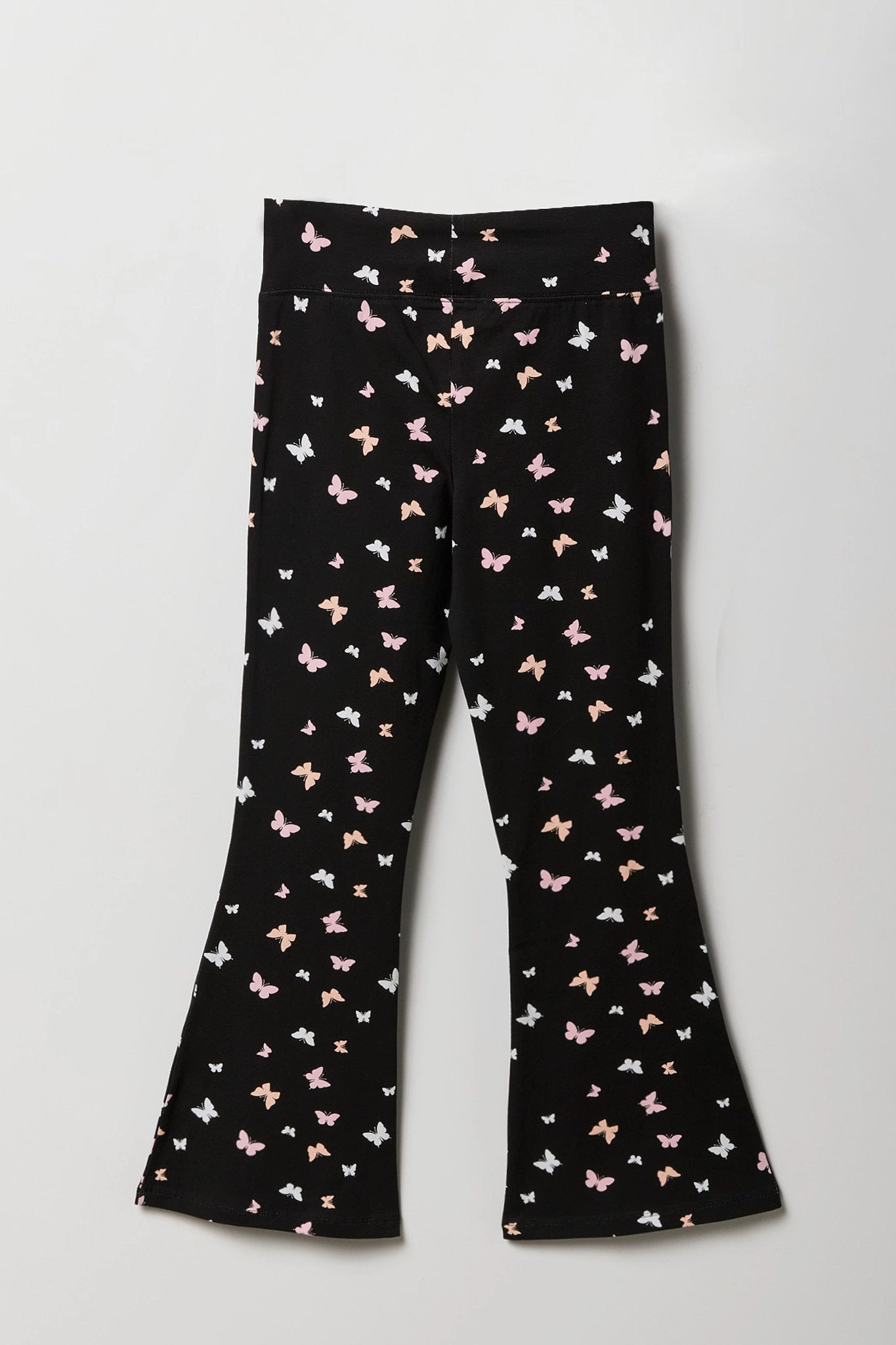 Legging à jambe évasée imprimé pour fille