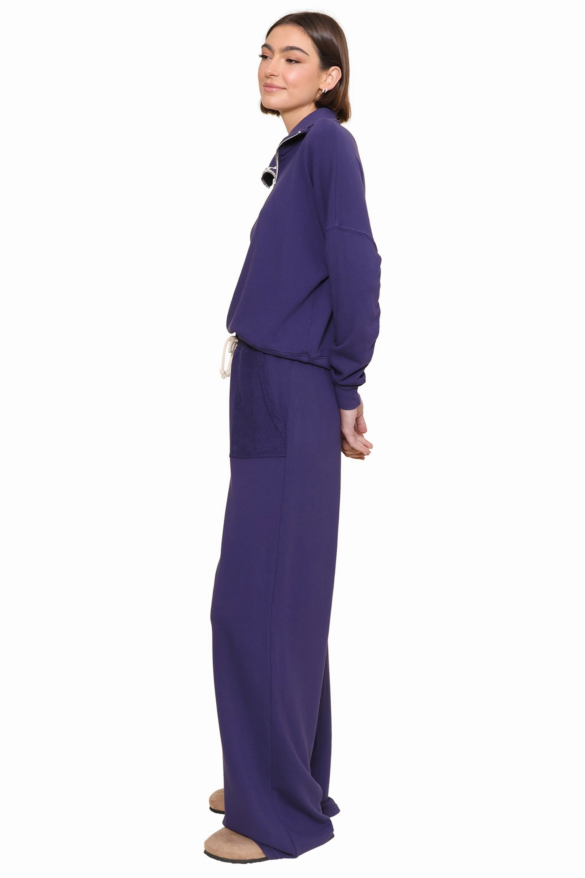 Maren French Terry Half Zip