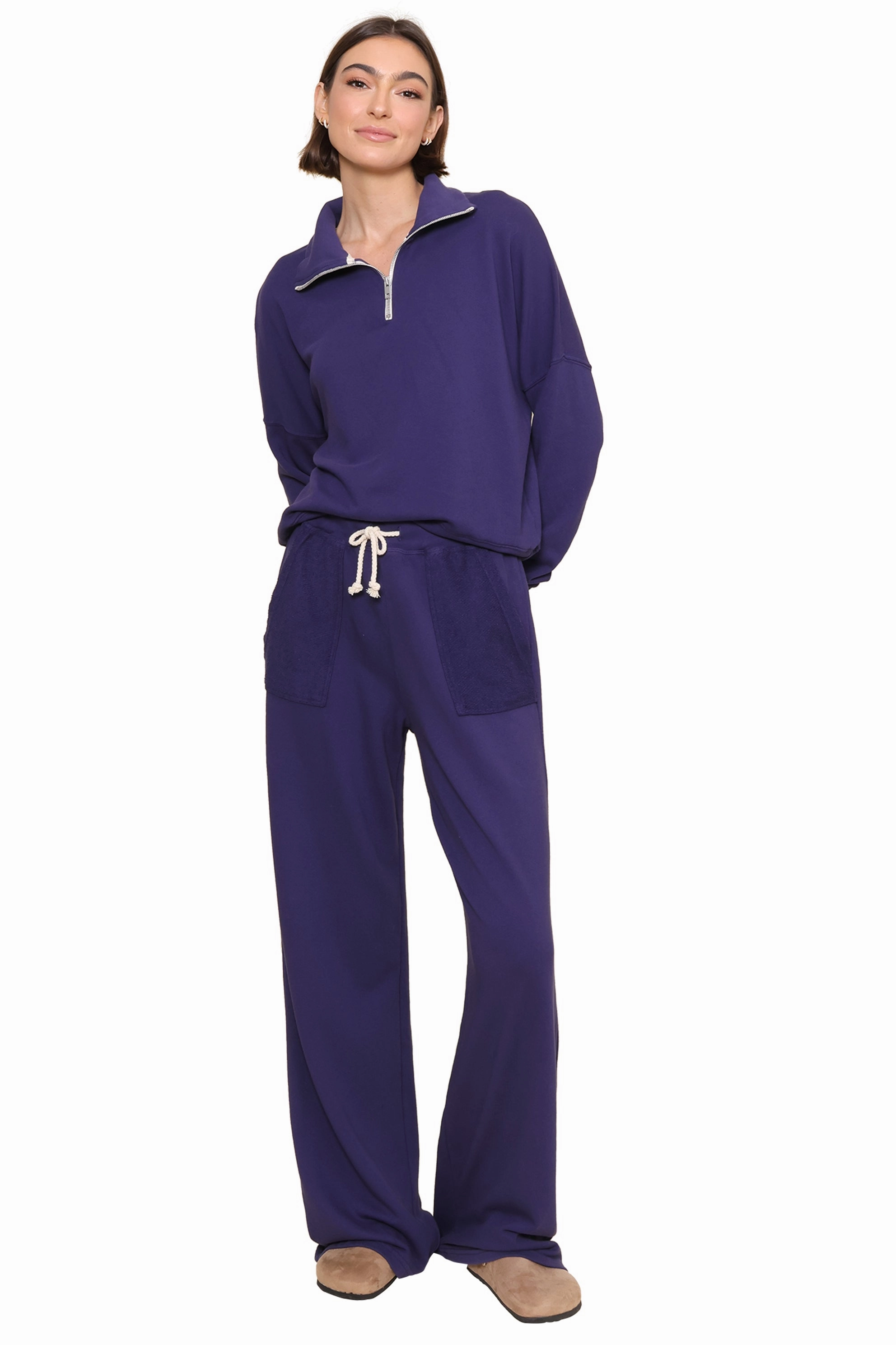 Maren French Terry Half Zip