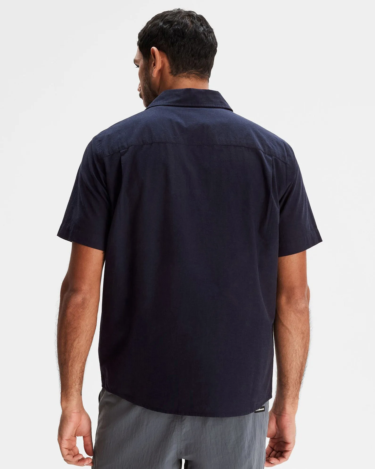 Men's Flaxton LT Short Sleeve Shirt - Pure Navy
