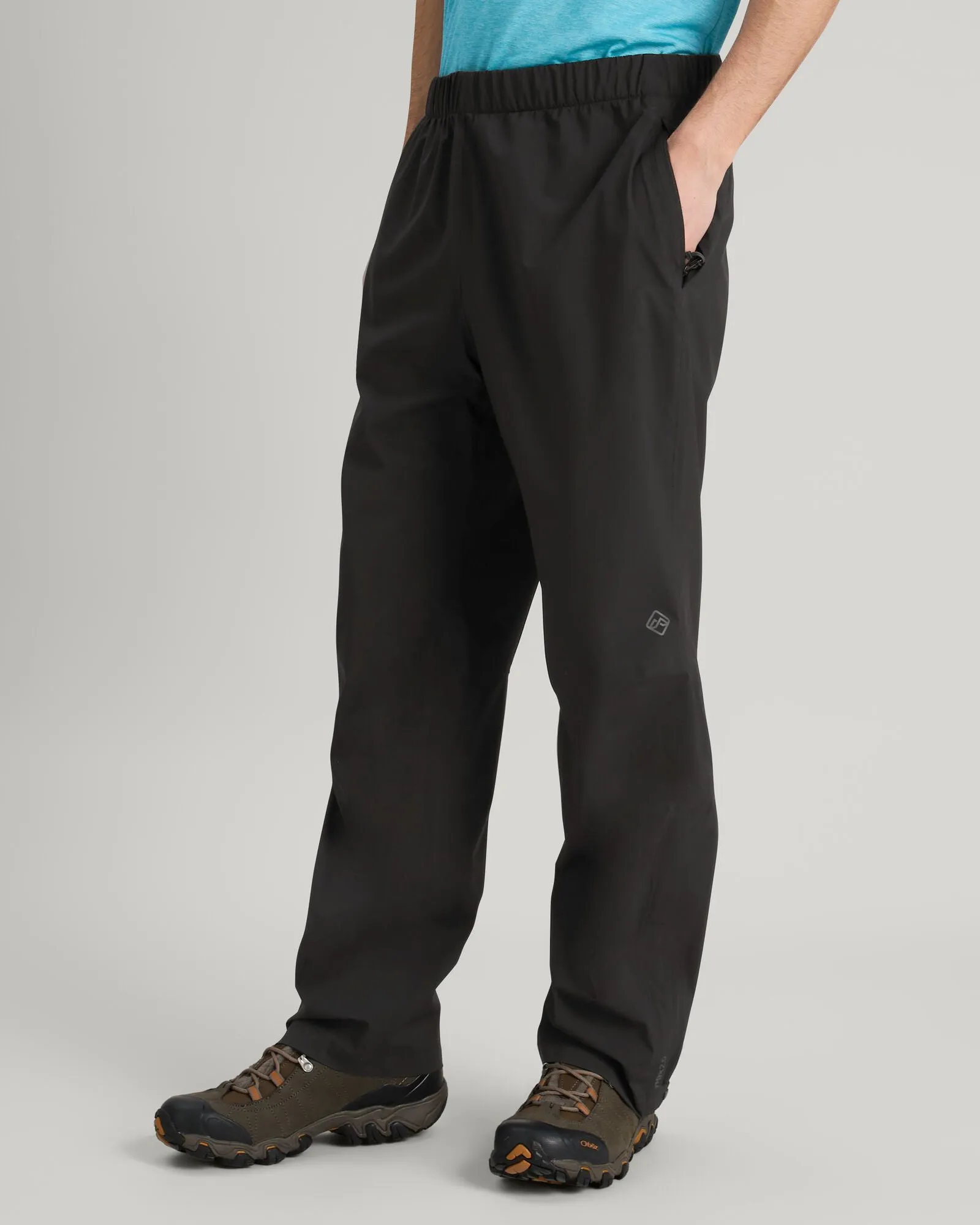 Men's Trailhead Stretch 2.5-layer Rain Pants - Black Stingray
