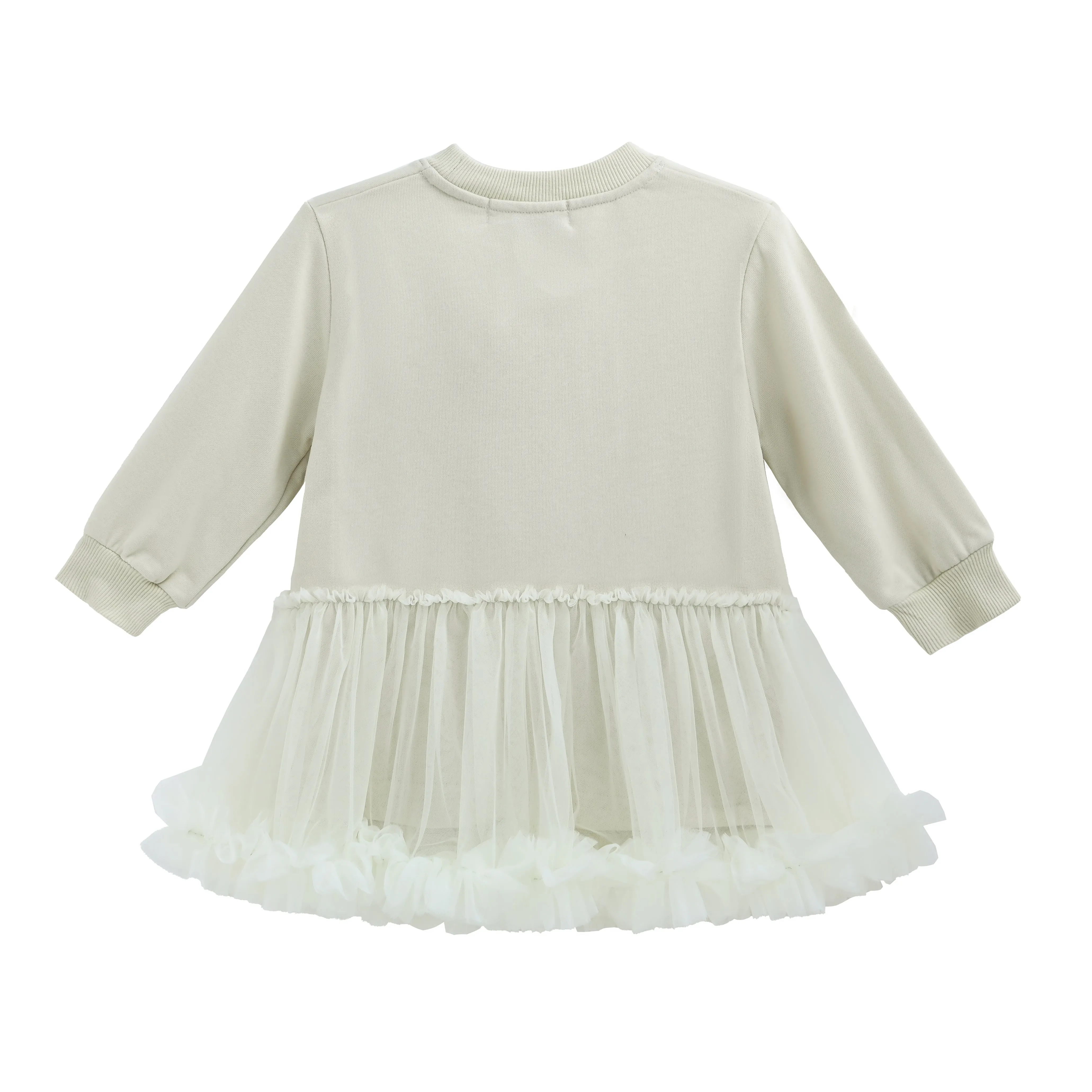 Mist Ballet Ruffle Bow Dress