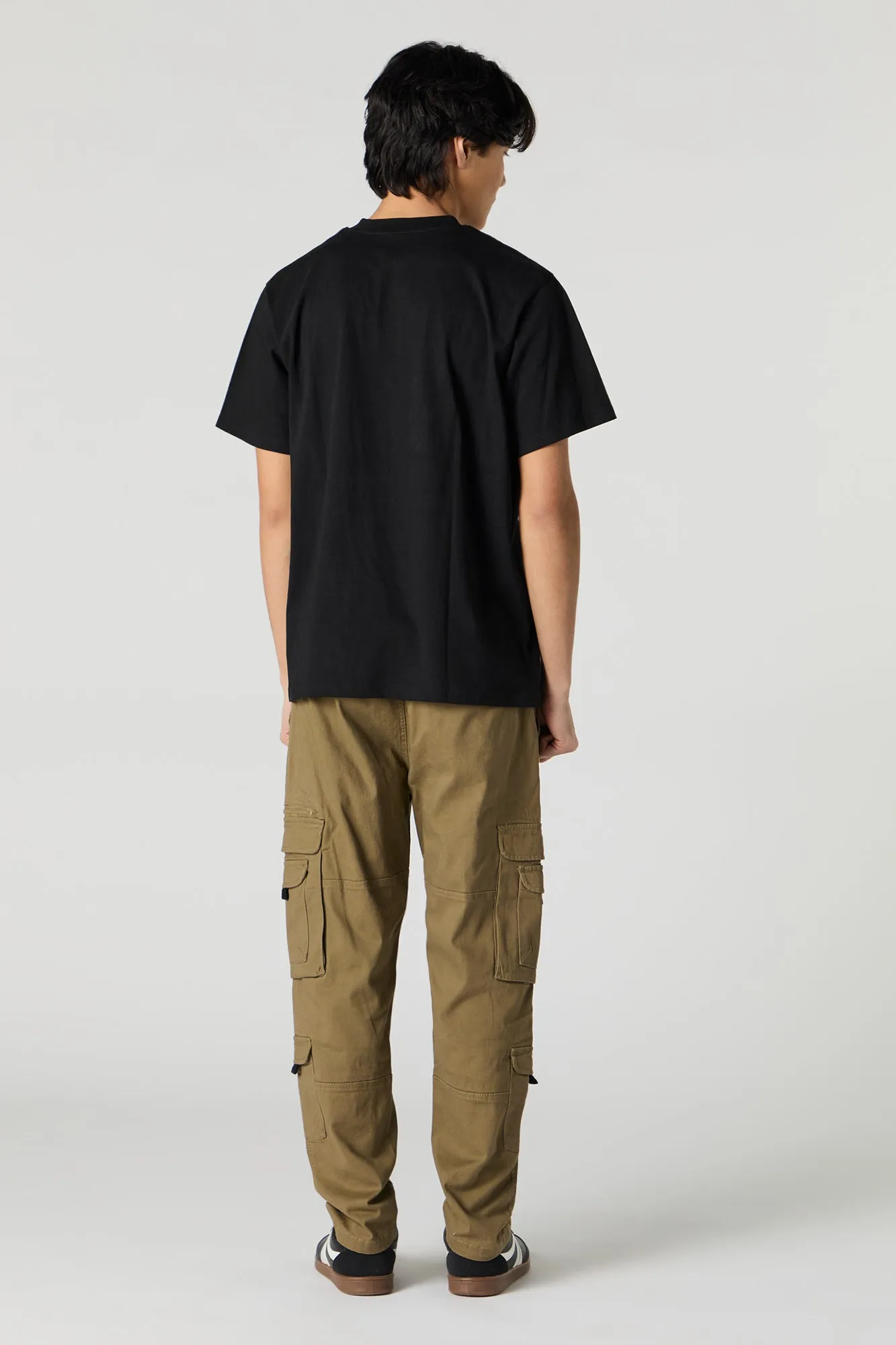 Multi Pocket Drawstring Cargo Pant