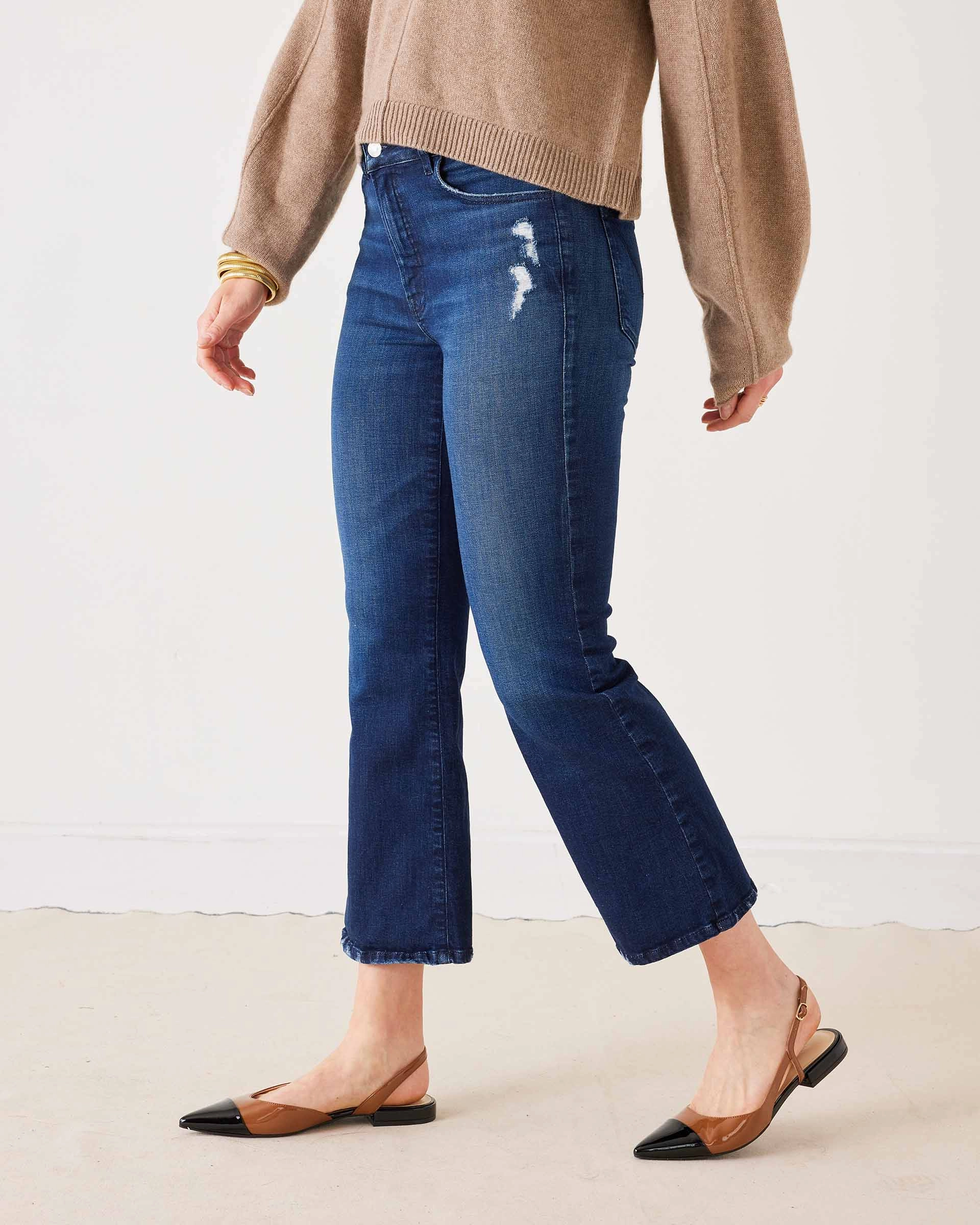 Nomad Murphy Cropped Mini Boot Cut Denim