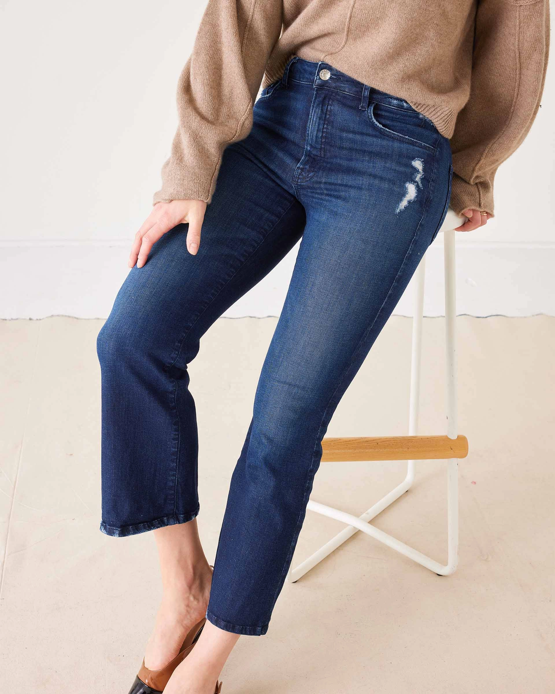 Nomad Murphy Cropped Mini Boot Cut Denim