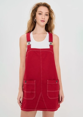 Overall Smock Mini - Heart Eyes