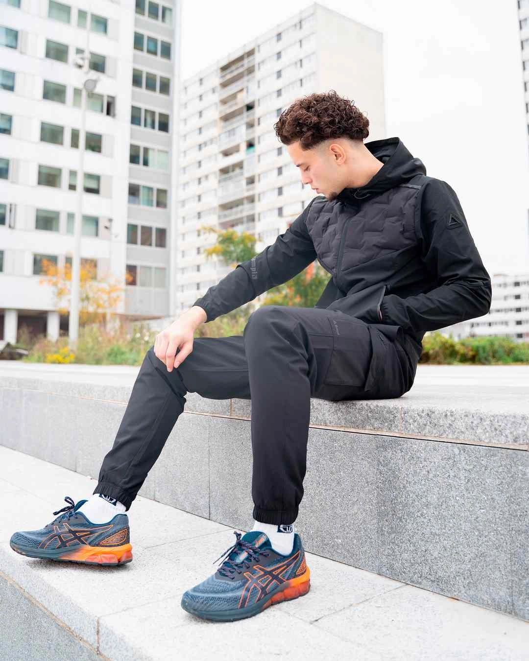 Pantalon Cargo Scampia Niro - Noir