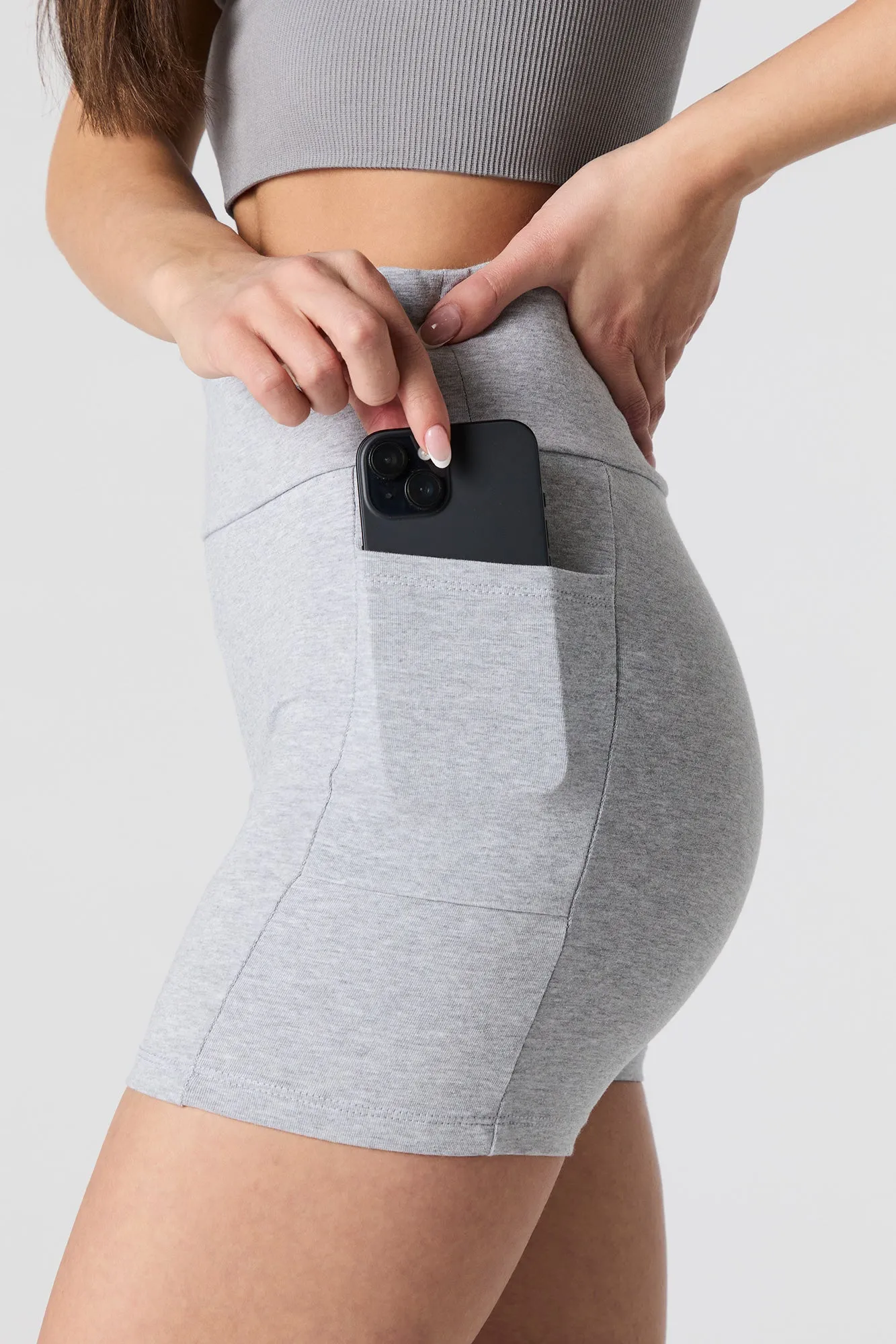 Pocketed Biker Short