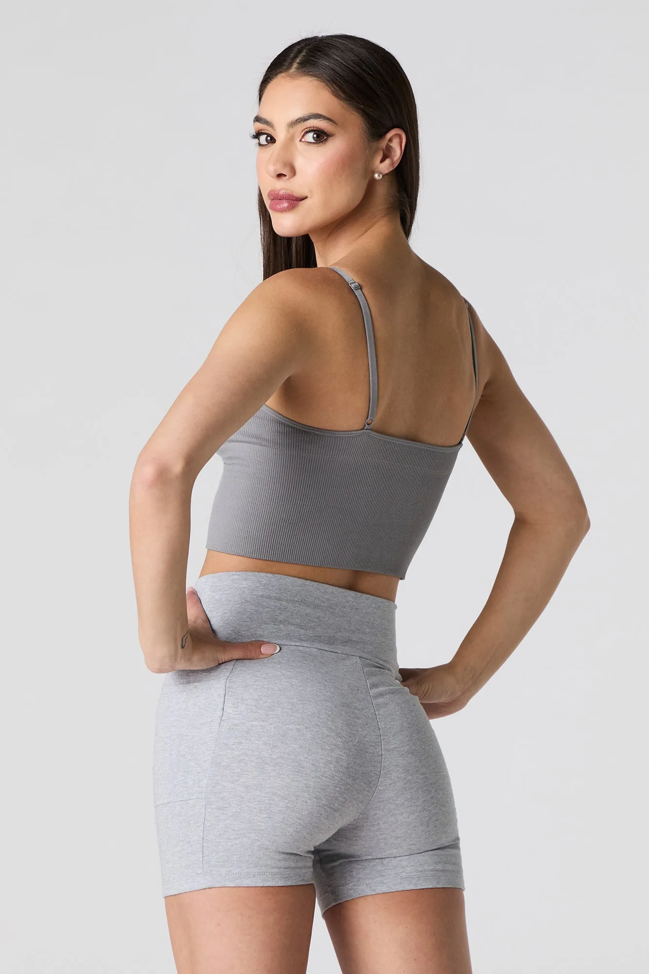 Pocketed Biker Short