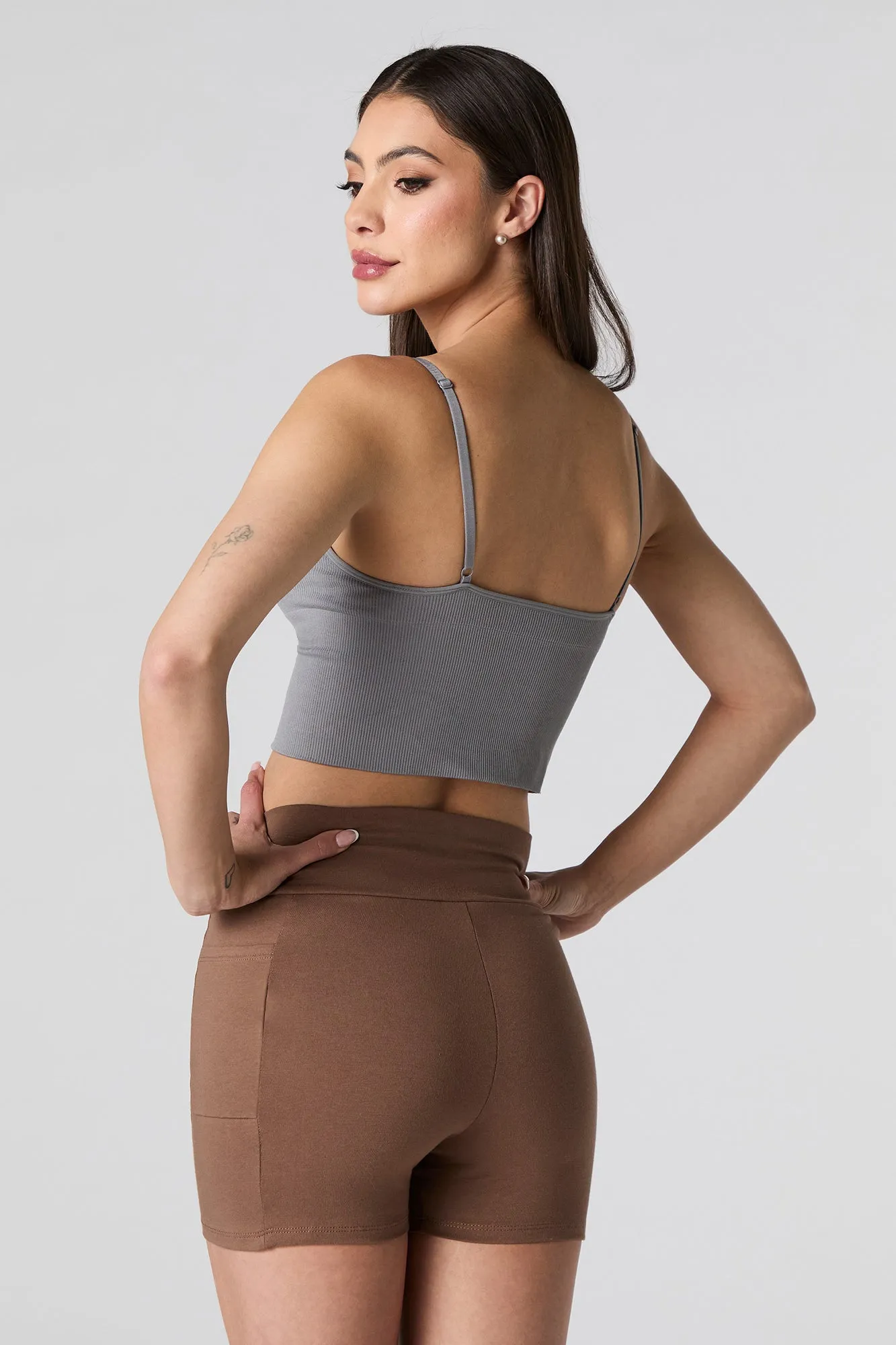 Pocketed Biker Short