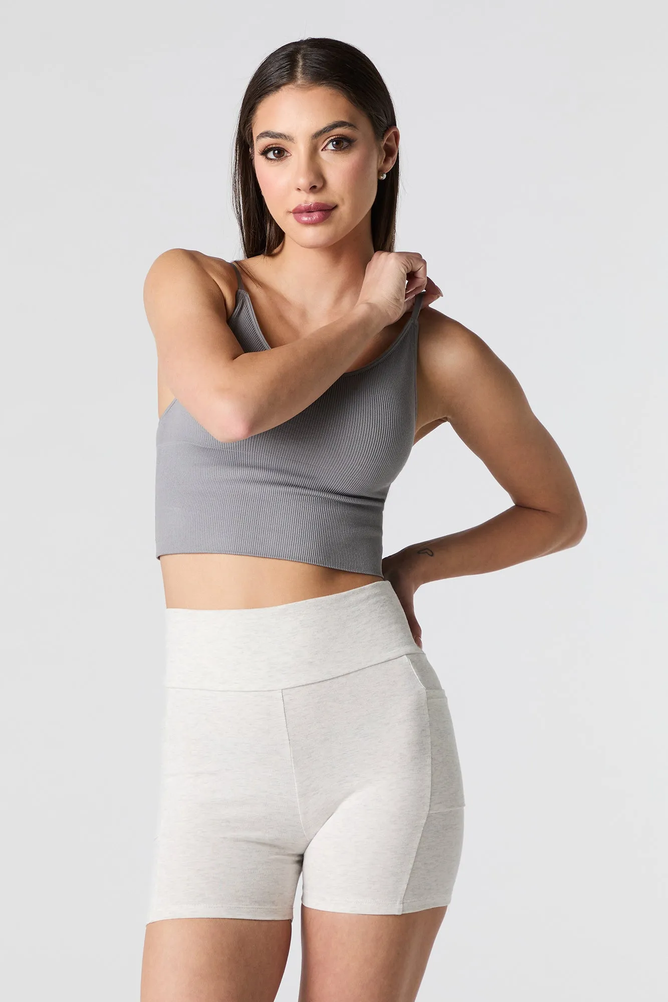 Pocketed Biker Short