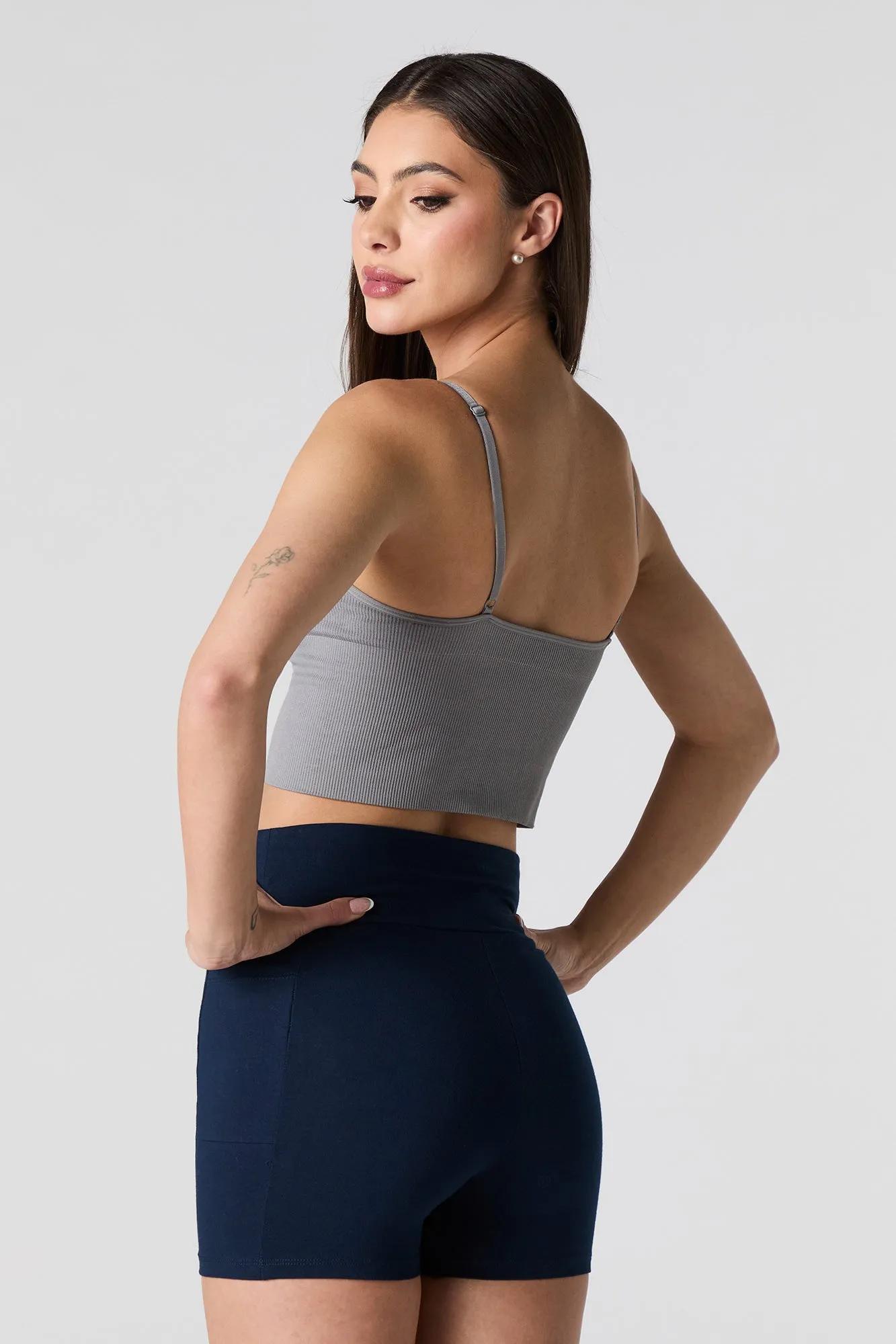 Pocketed Biker Short