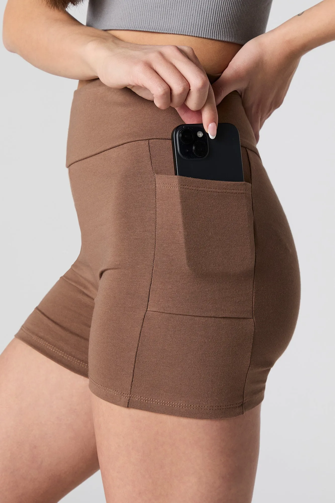 Pocketed Biker Short