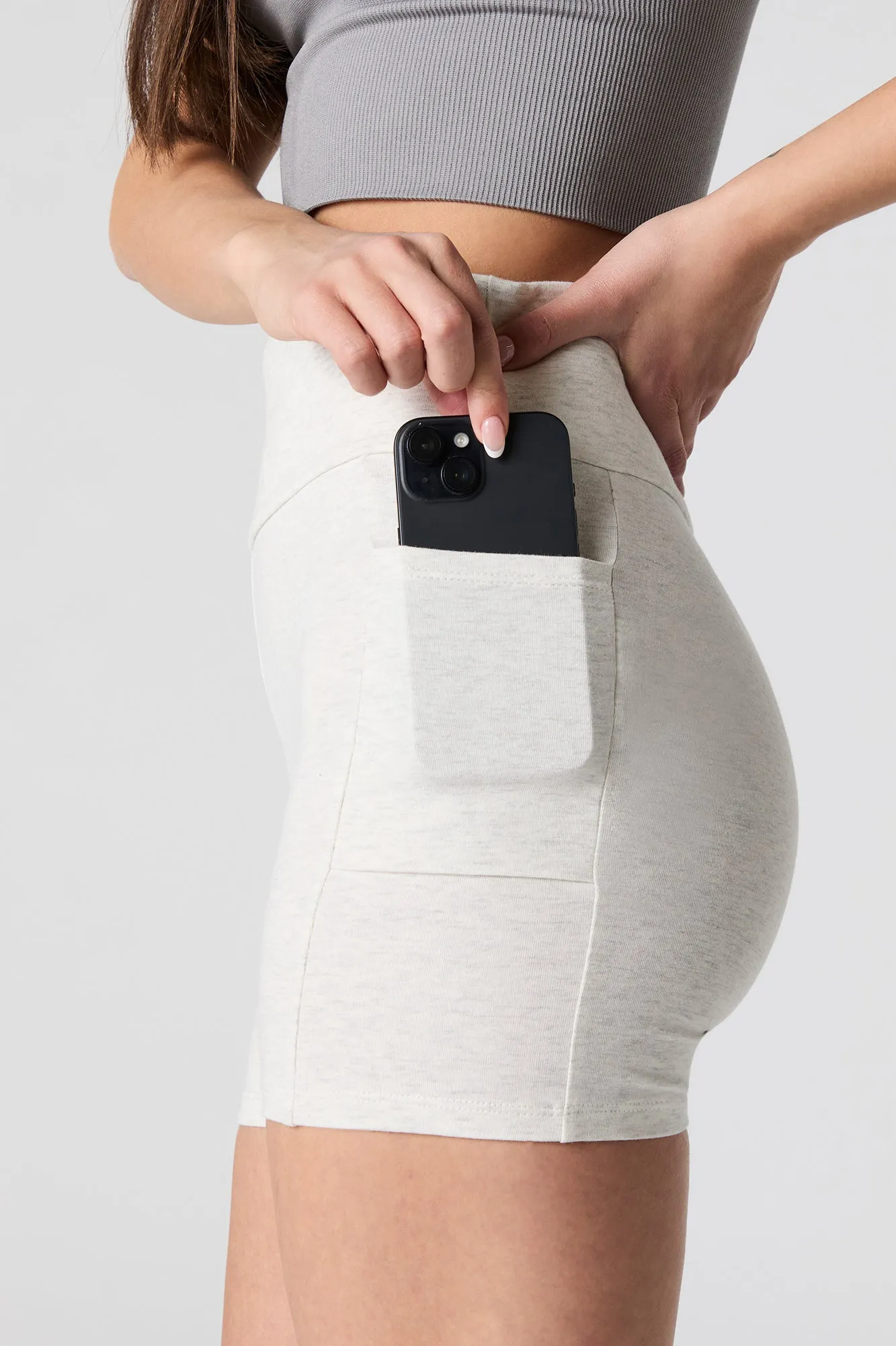 Pocketed Biker Short