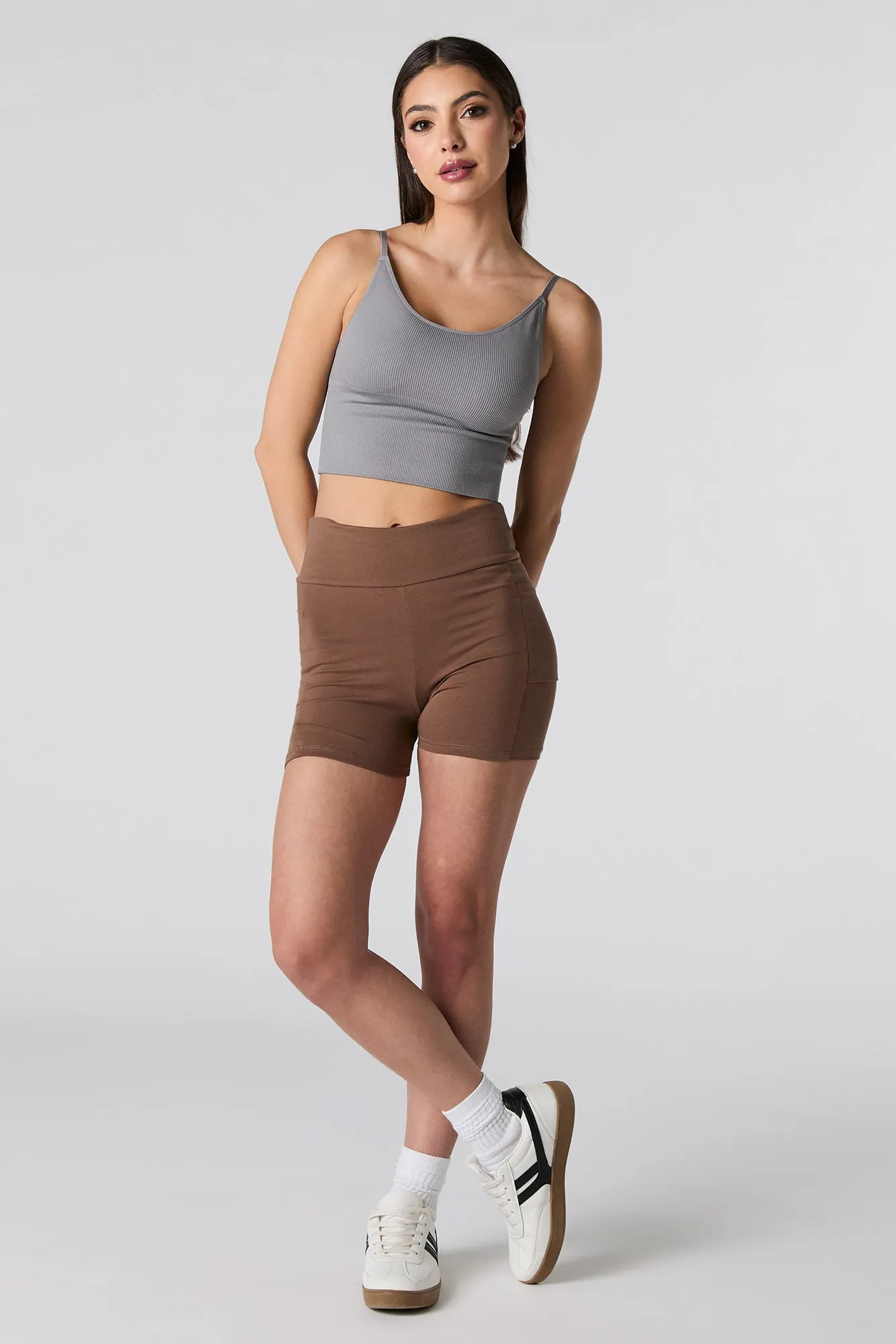 Pocketed Biker Short