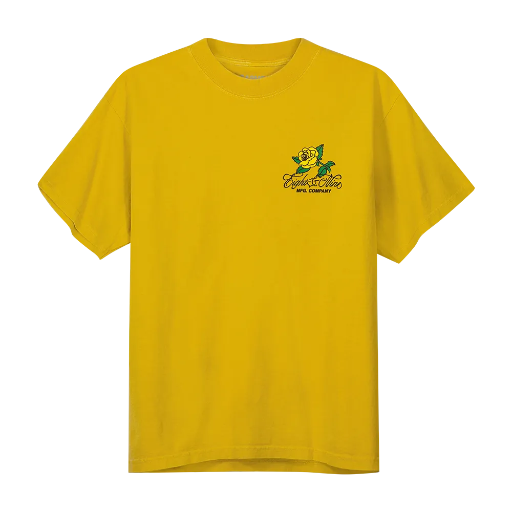 Rosa Washed Yellow Tee