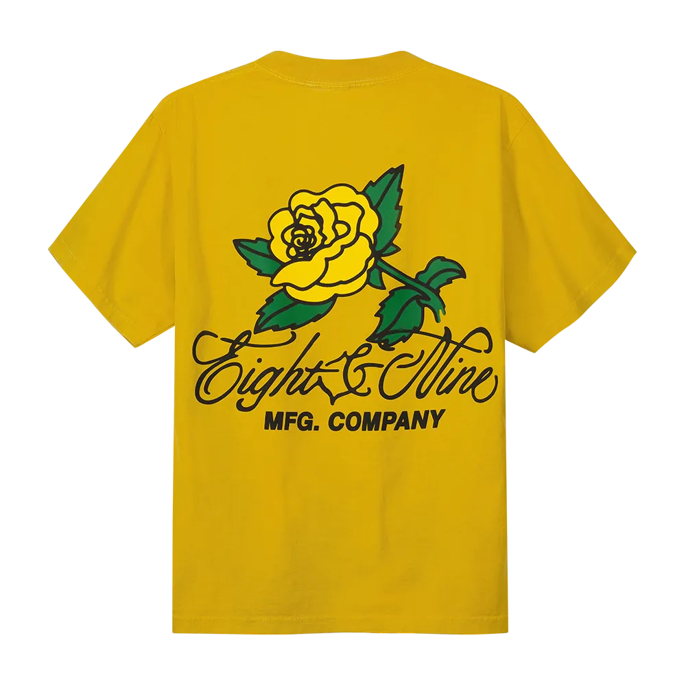 Rosa Washed Yellow Tee