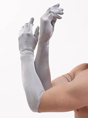 Satin Opera Length Gloves