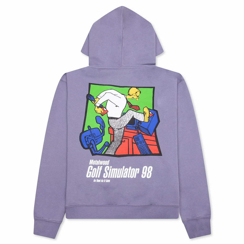 Simulator 98 Hooded Sweatshirt - Pewter