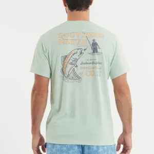 Southern Marsh SEAWASH Tee - Retro Redfish