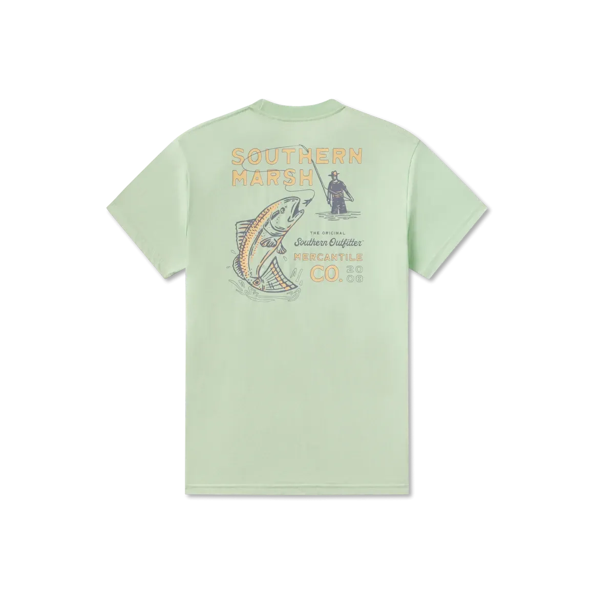 Southern Marsh SEAWASH Tee - Retro Redfish