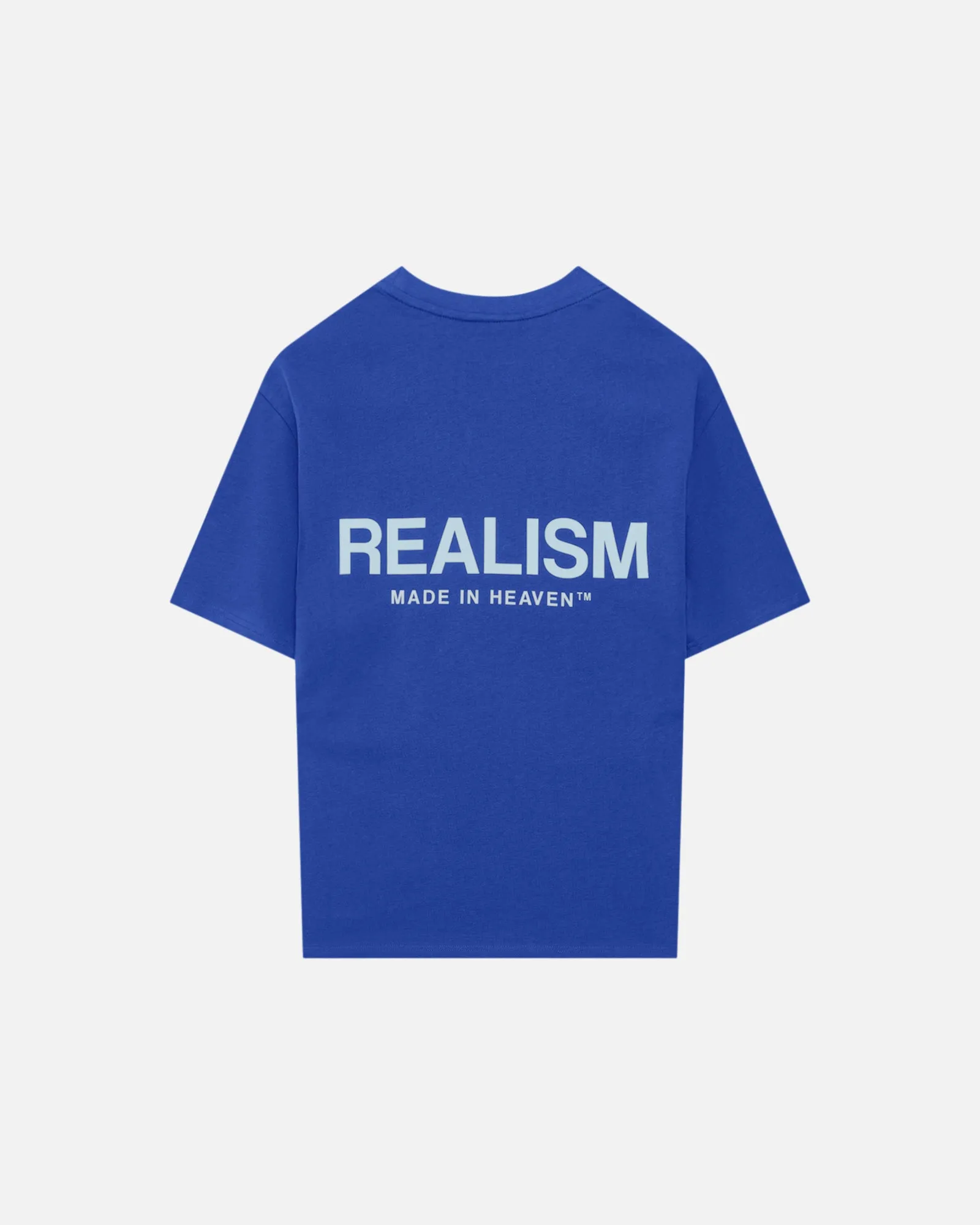 SSS REALISM HEAVEN LOGO TEE ULTRAMARINE