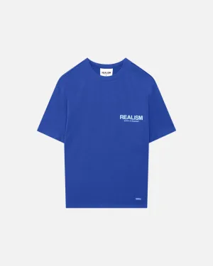 SSS REALISM HEAVEN LOGO TEE ULTRAMARINE