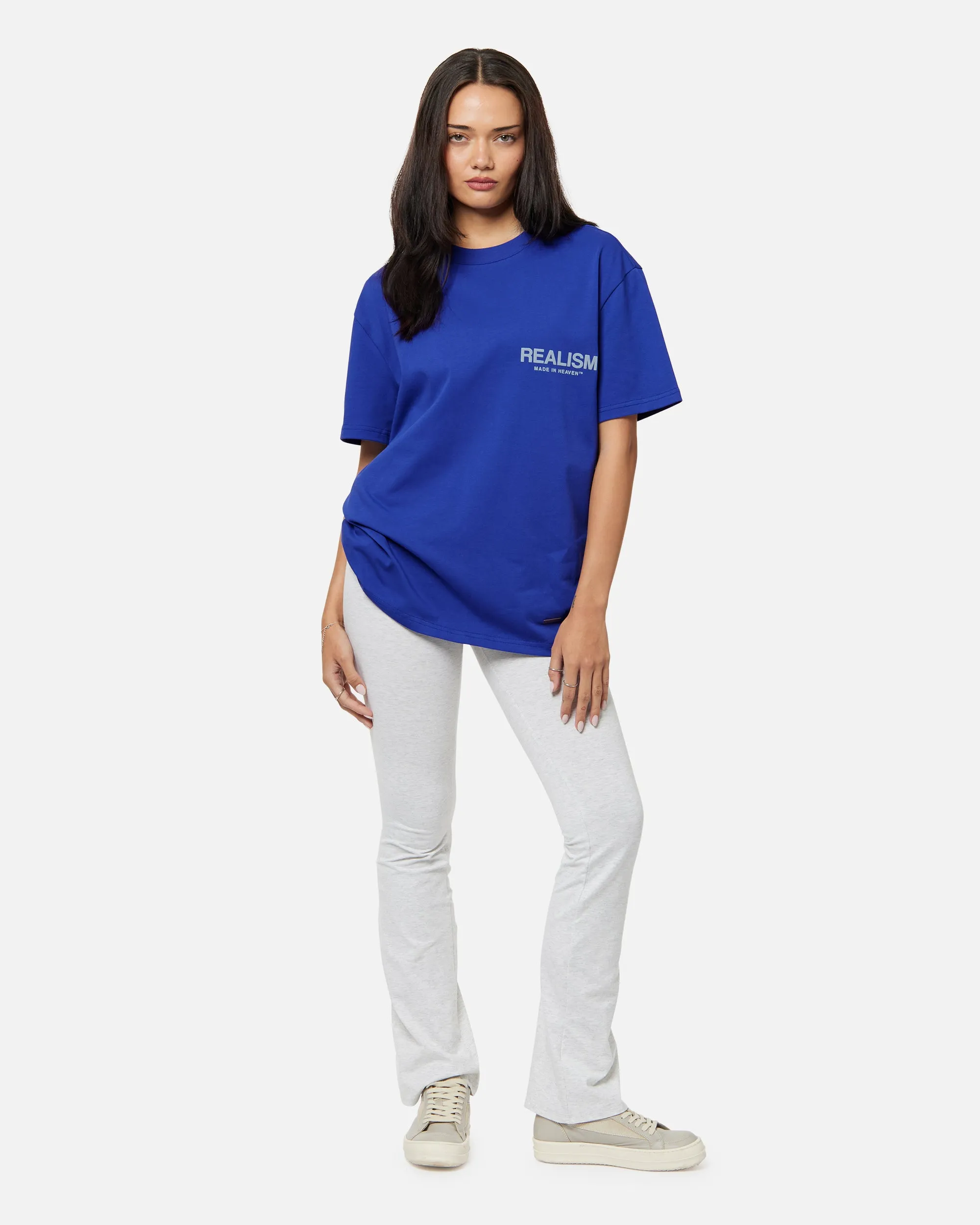 SSS REALISM HEAVEN LOGO TEE ULTRAMARINE