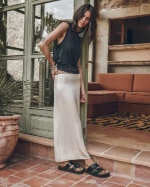 The Light Long Slip Skirt
