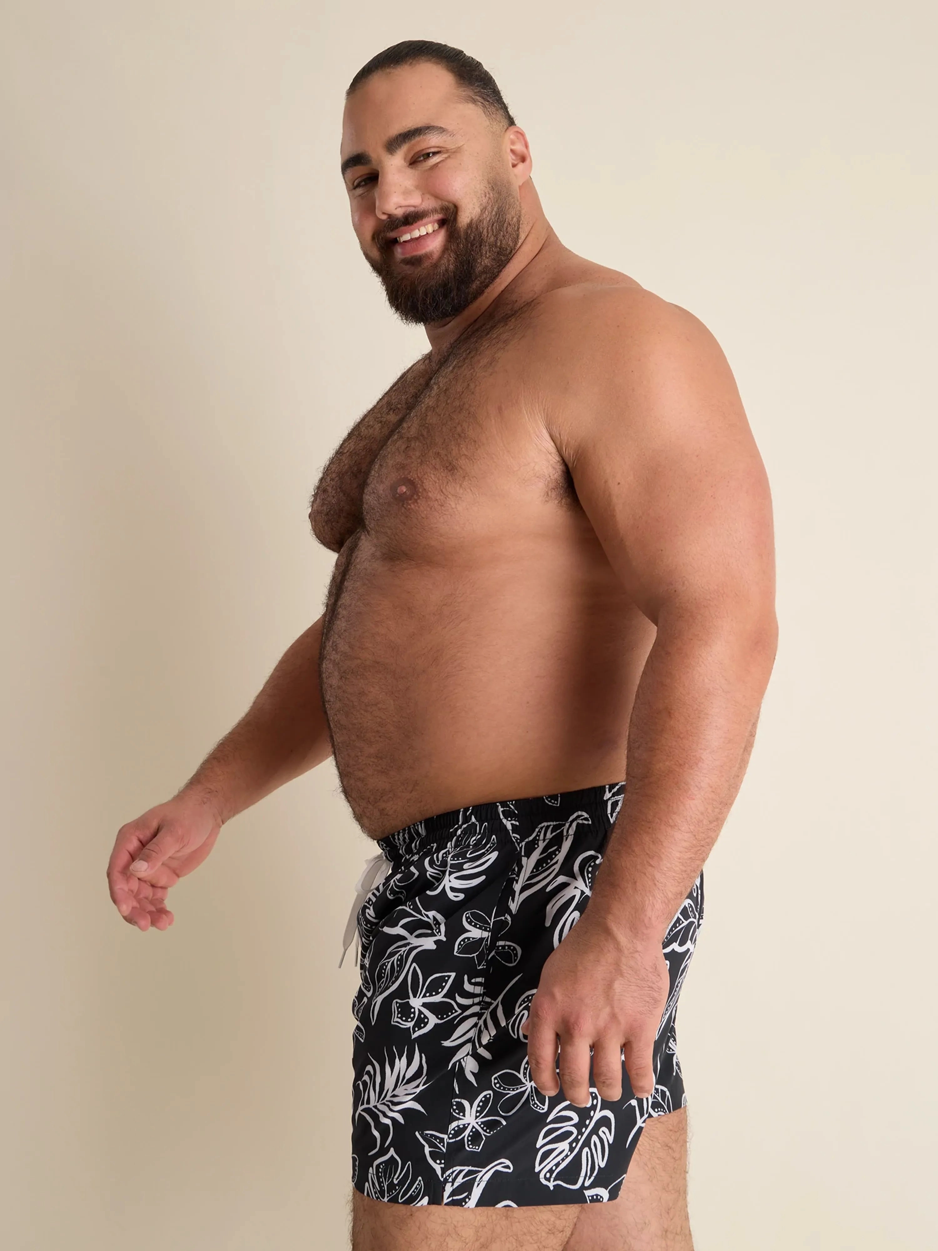 The Briefly in Paradise 4" (Classic Swim Trunk)