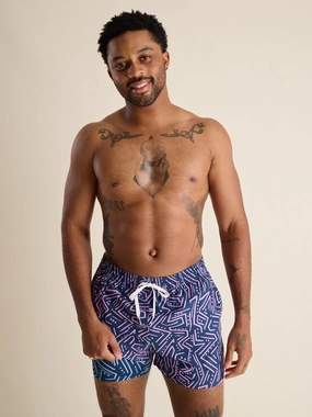 The Dark Marzipans 4" (Classic Lined Swim Trunk)