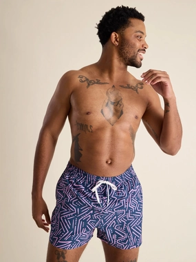 The Dark Marzipans 4" (Classic Swim Trunk)