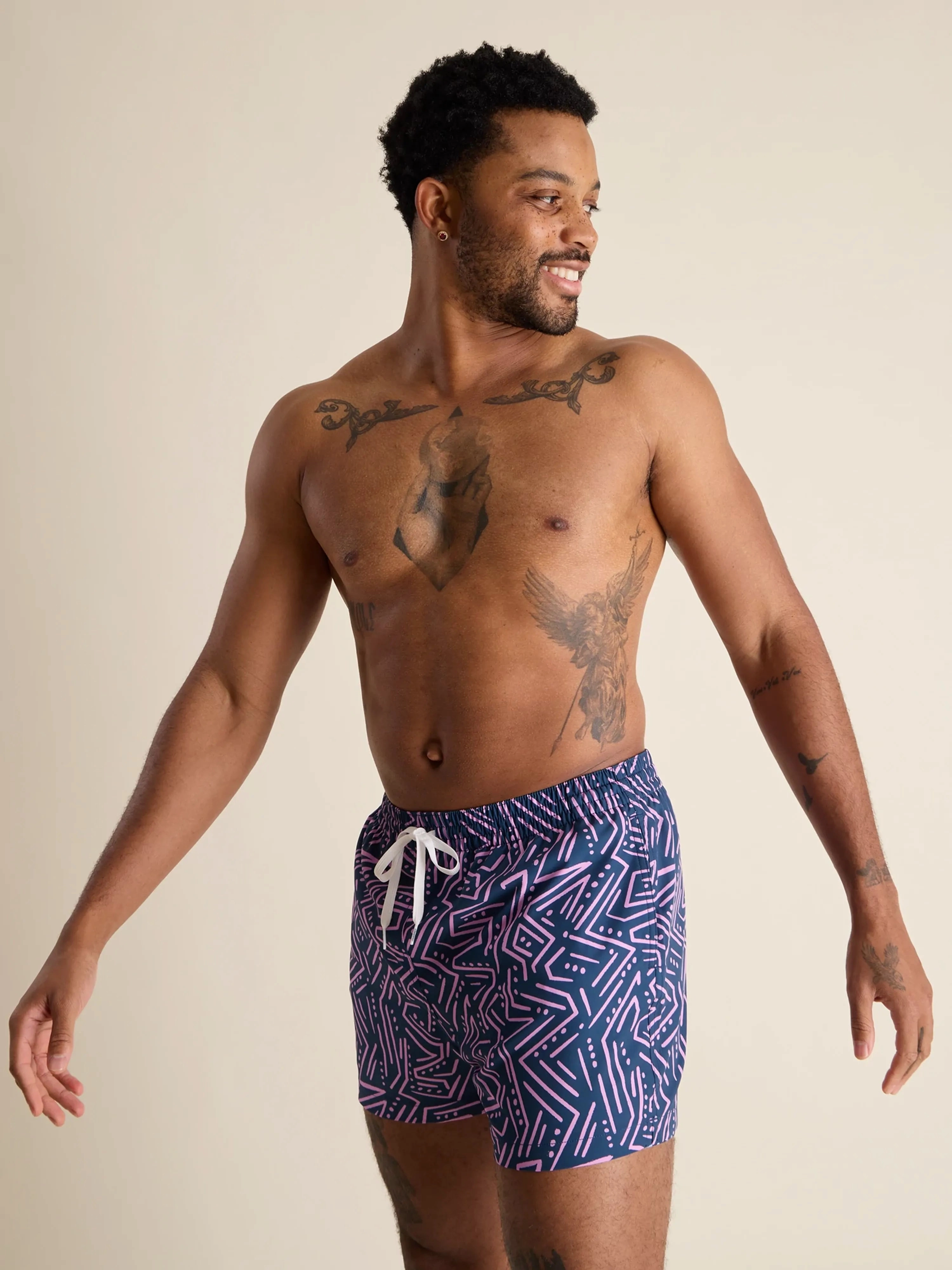 The Dark Marzipans 4" (Classic Swim Trunk)