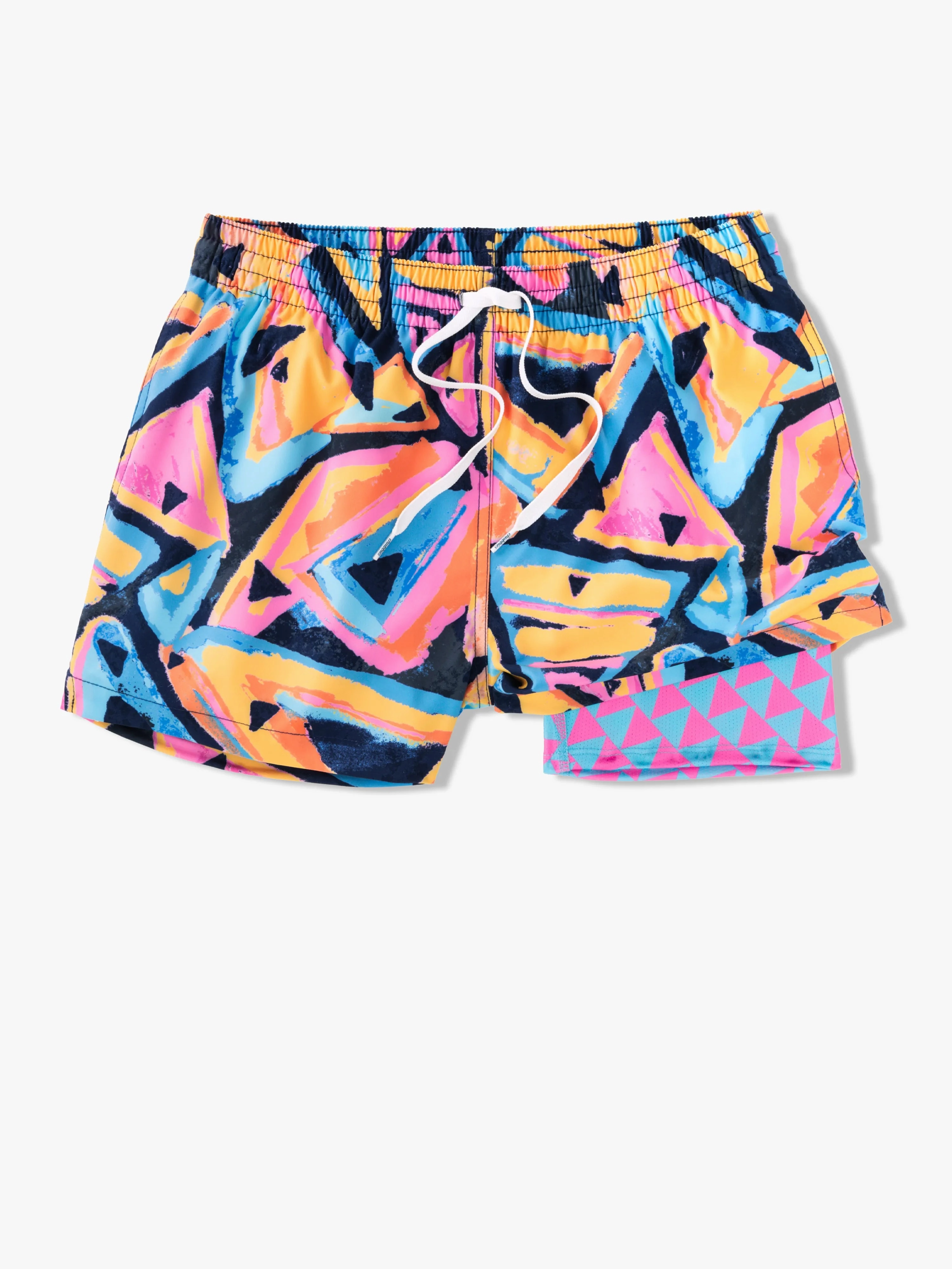 The Exploding Nachos 4" (Classic Lined Swim Trunk)