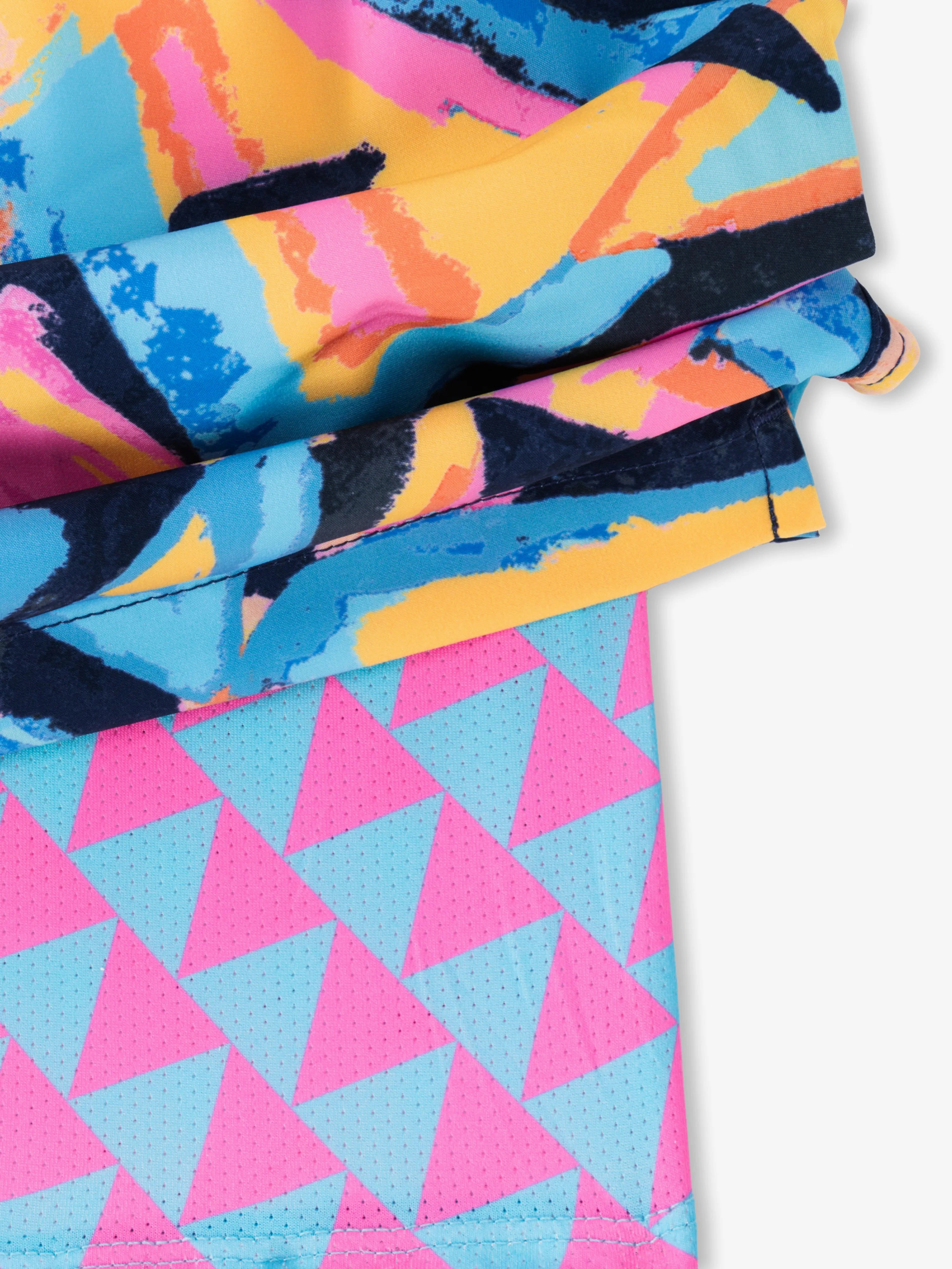 The Exploding Nachos 4" (Classic Lined Swim Trunk)