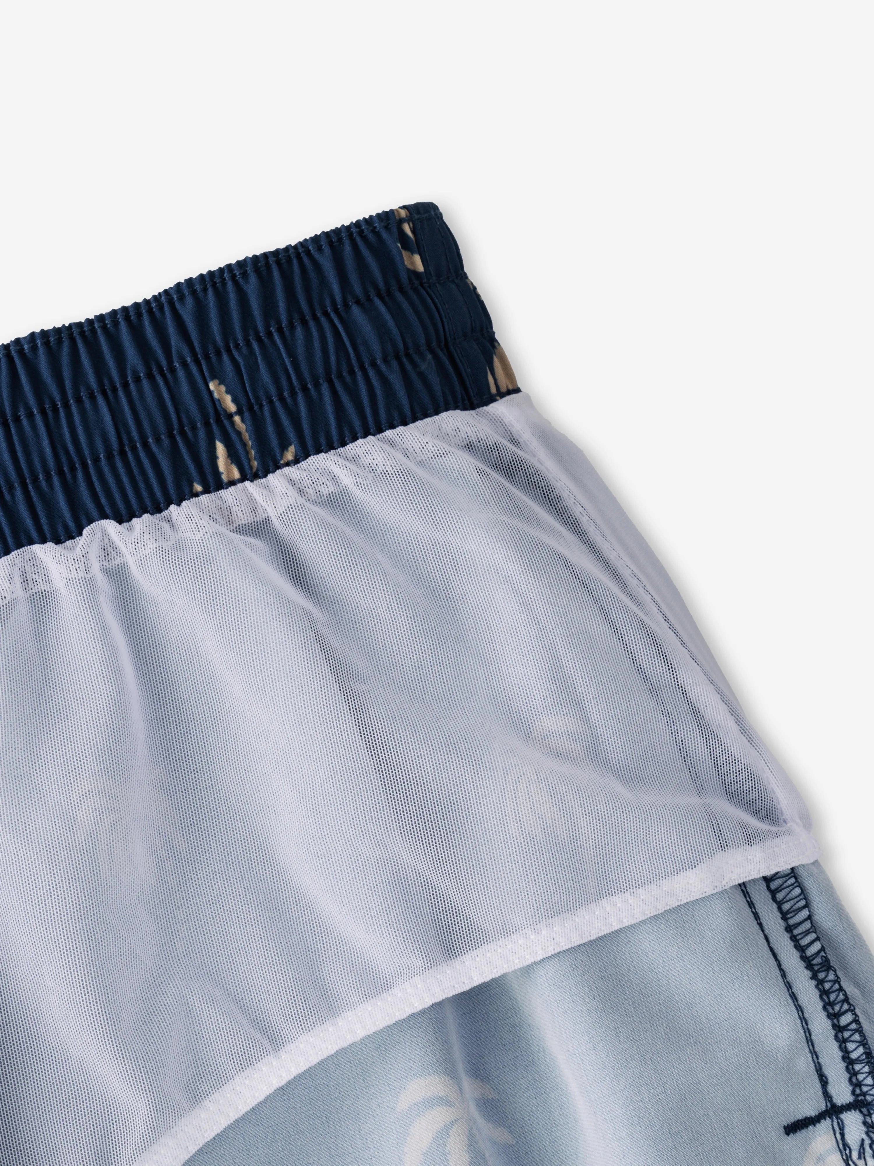 The Midnight Palms 4" (Classic Swim Trunk)