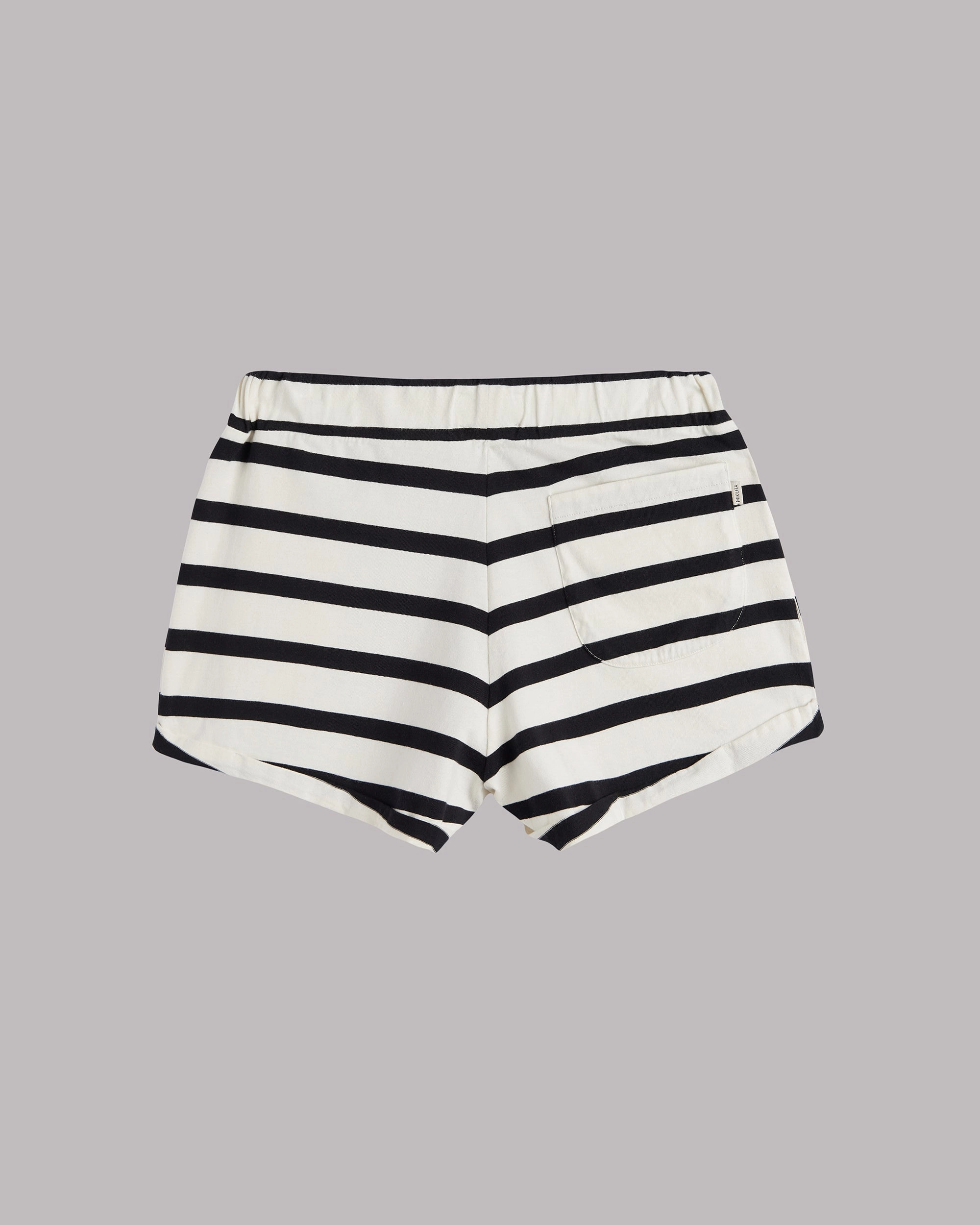 The Striped Cotton Shorts