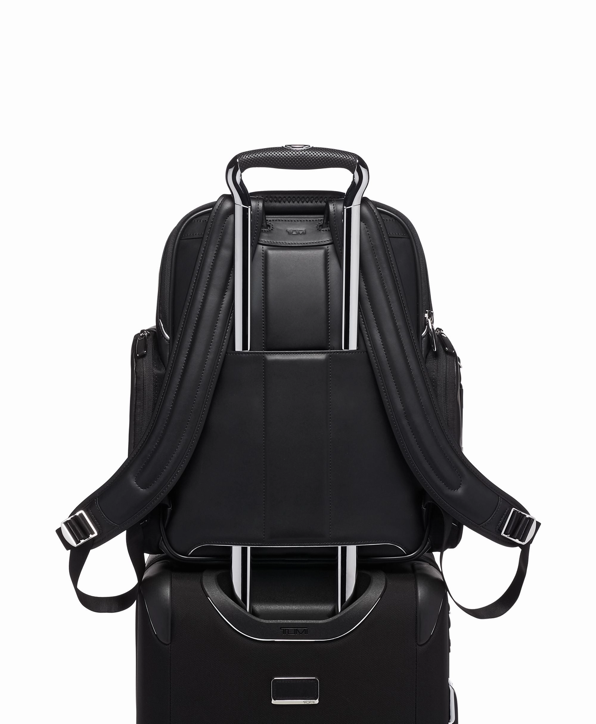 Tumi Arrivé Larson Leather Backpack