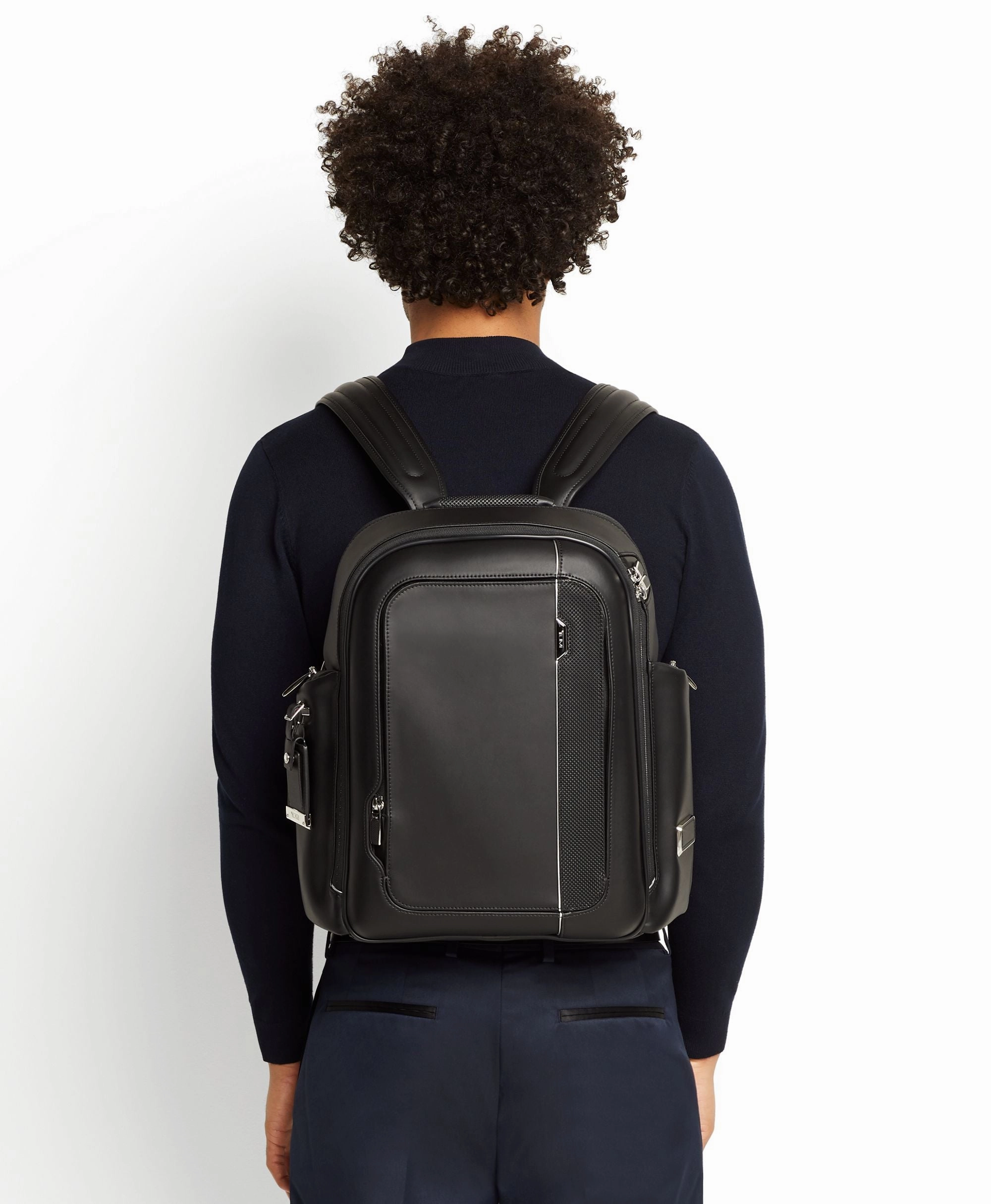 Tumi Arrivé Larson Leather Backpack
