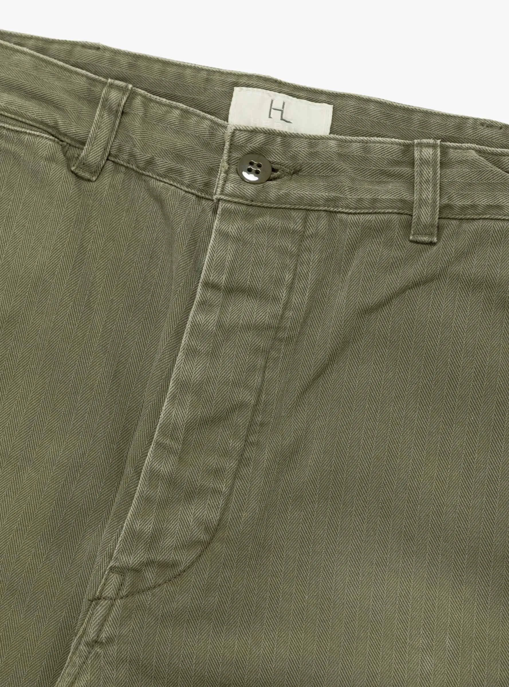 USMC HBT Pants Olive Drab