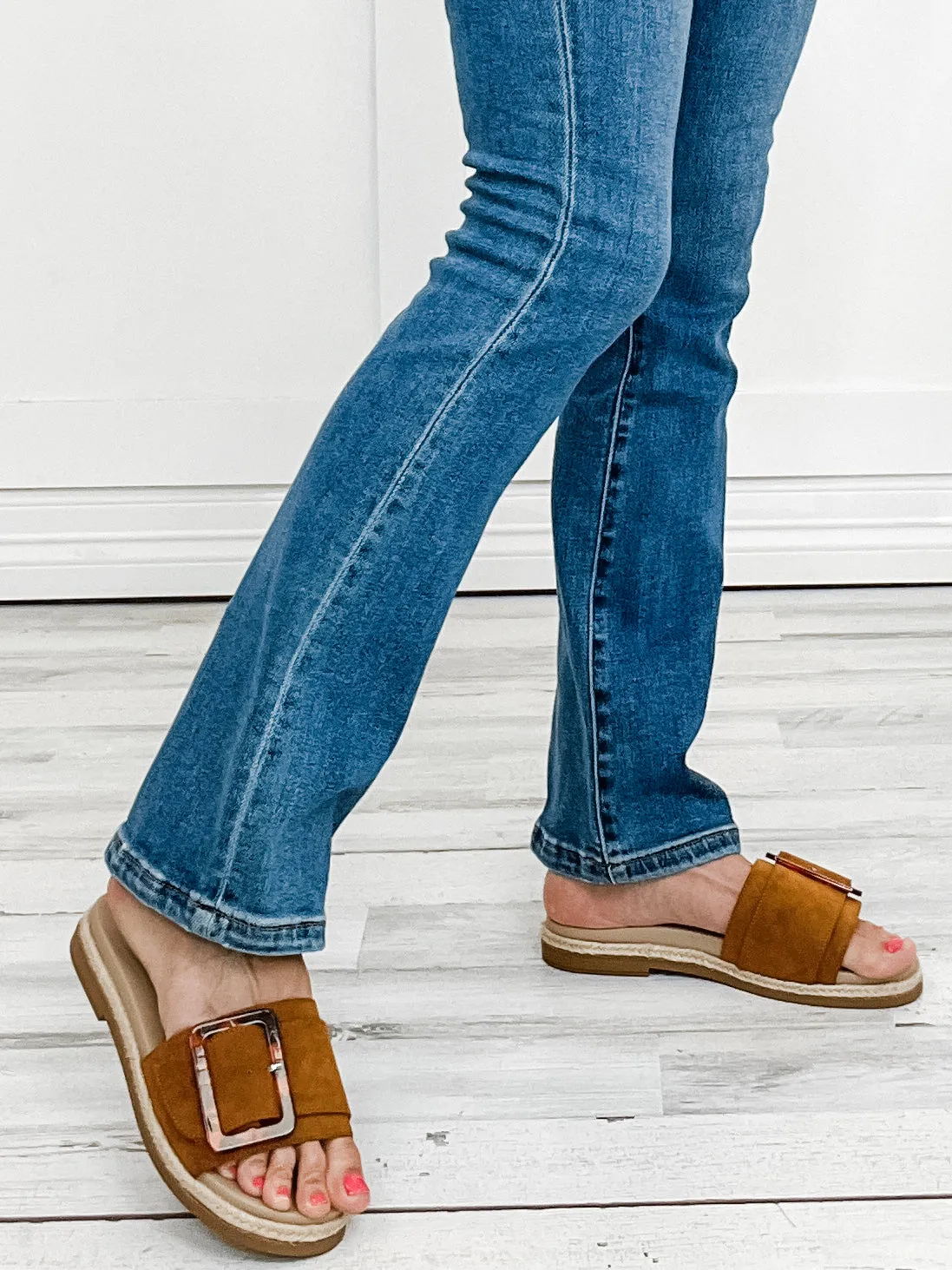 Vervet Shining High Rise Bootcut Jeans - SET A